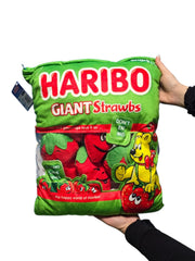 JHARIBO Giant Strawbs Plushie Friends – Share Size Bag with 5 Plush Toys
