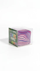 Large Swirl Cube – 8cm Squishy Sensory Toy