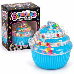 Scrunchems Sugar Cupcake Squishy Toy – Assorted Colours