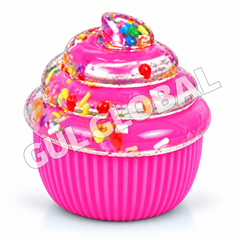 Scrunchems Sugar Cupcake Squishy Toy – Assorted Colours