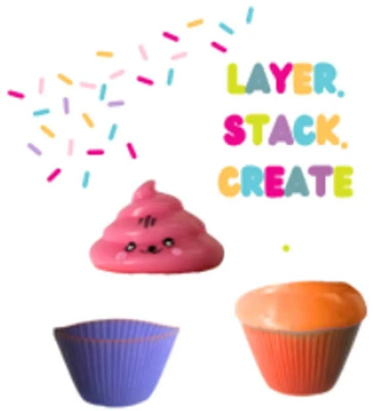 Scrunchems Sticky Squishy Sweet Treats Cupcake