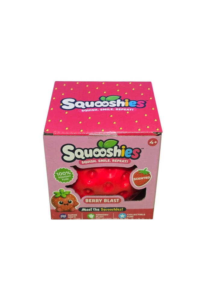 Squooshies Giant Berry Blast Strawberry Scented Squishy 🍓