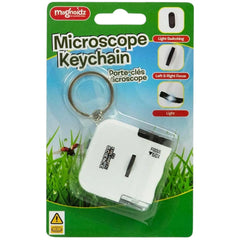 Microscope Keychain – 60x Magnification with LED Light