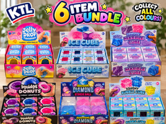 KTL 6 Piece Squishy & Stress Toy Bundle