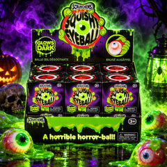 Scrunchems Squish Eyeball – Glow in the Dark Squishy Sensory Toy