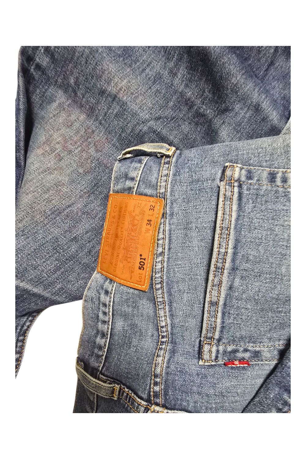 Vintage Levi’s 501 Denim Bundle (4 Pairs) — Distressed / Repair & Upcycle Lot