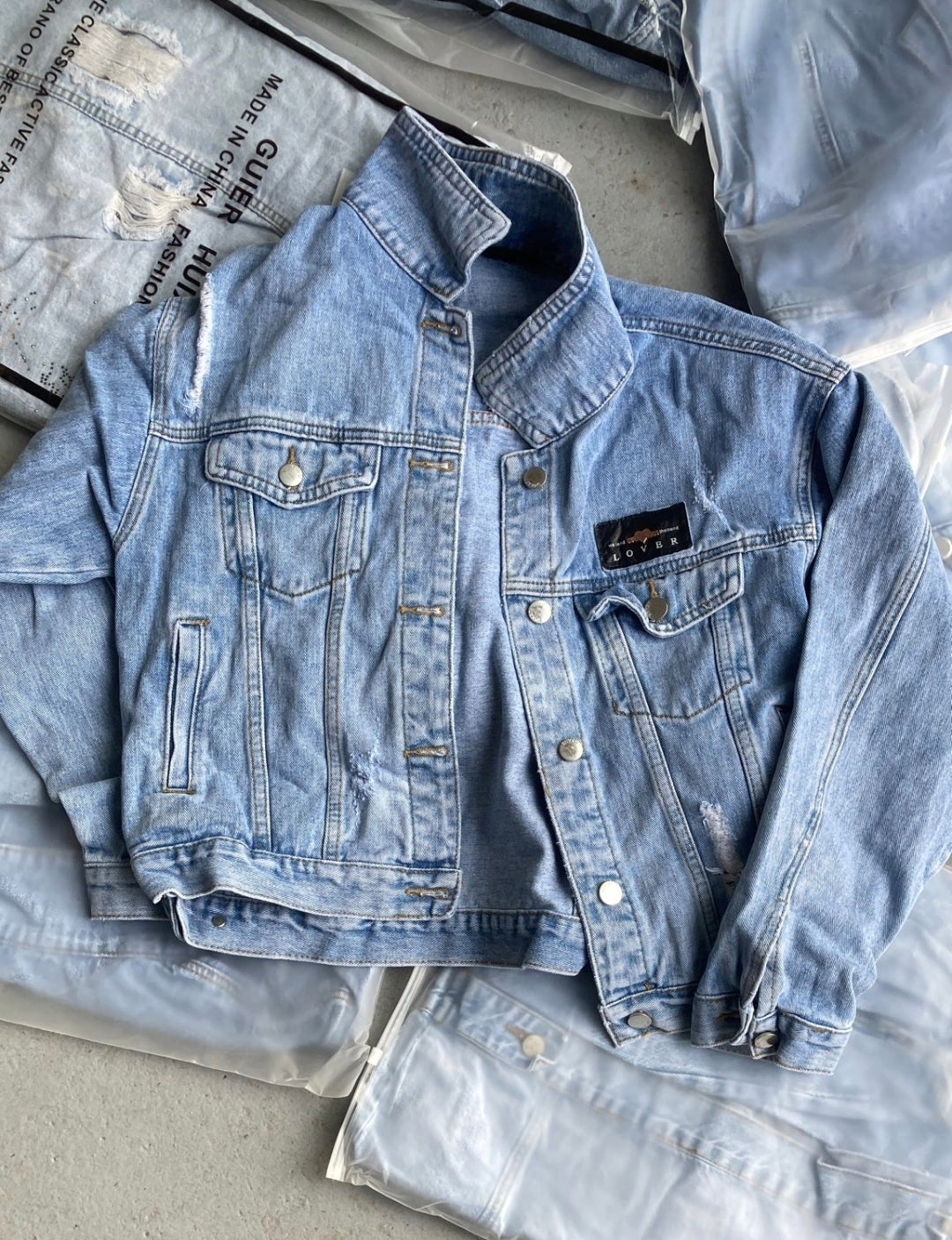 Special Offer – 20x Denim Jean Jackets Wholesale Bundle – Mixed – New Packaged