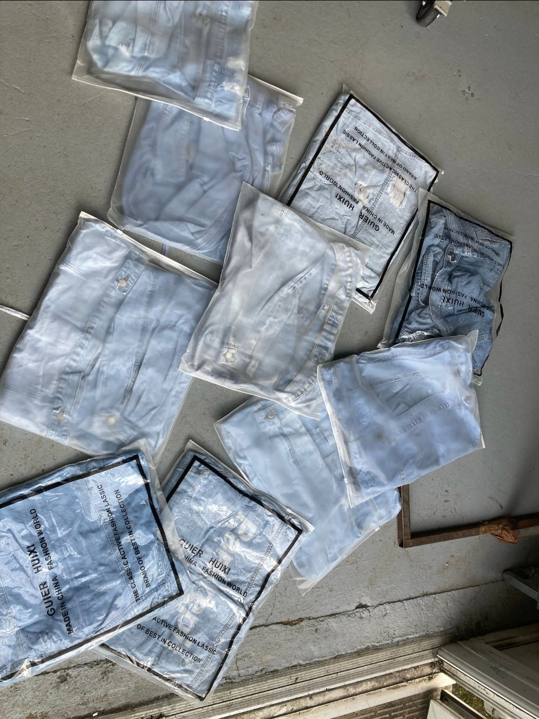 Special Offer – 20x Denim Jean Jackets Wholesale Bundle – Mixed – New Packaged