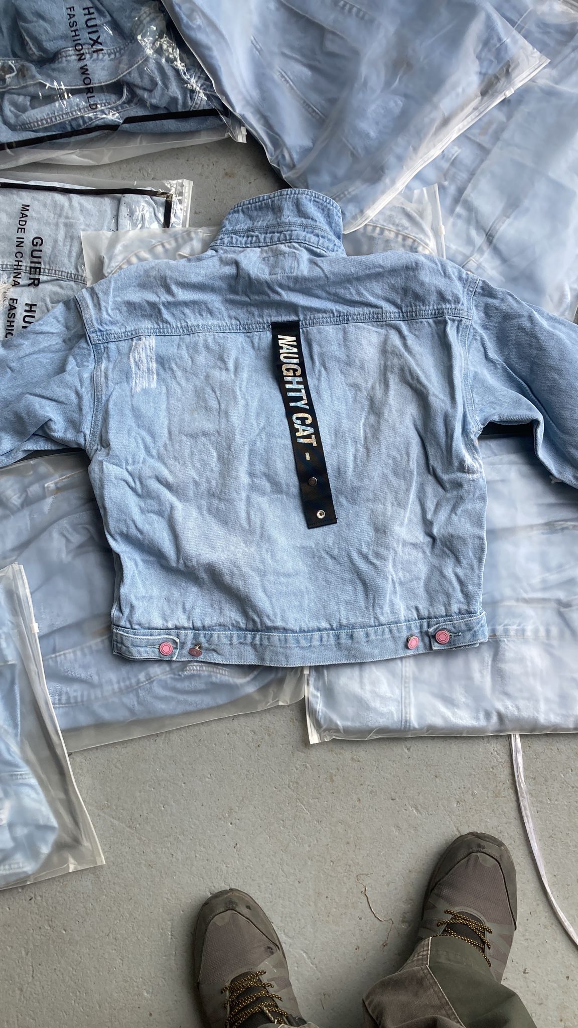 Special Offer – 20x Denim Jean Jackets Wholesale Bundle – Mixed – New Packaged