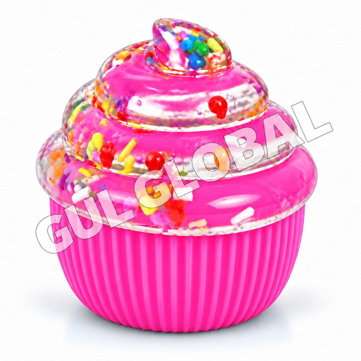 Scrunchems Sugar Cupcake Squishy Toy – Assorted Colours